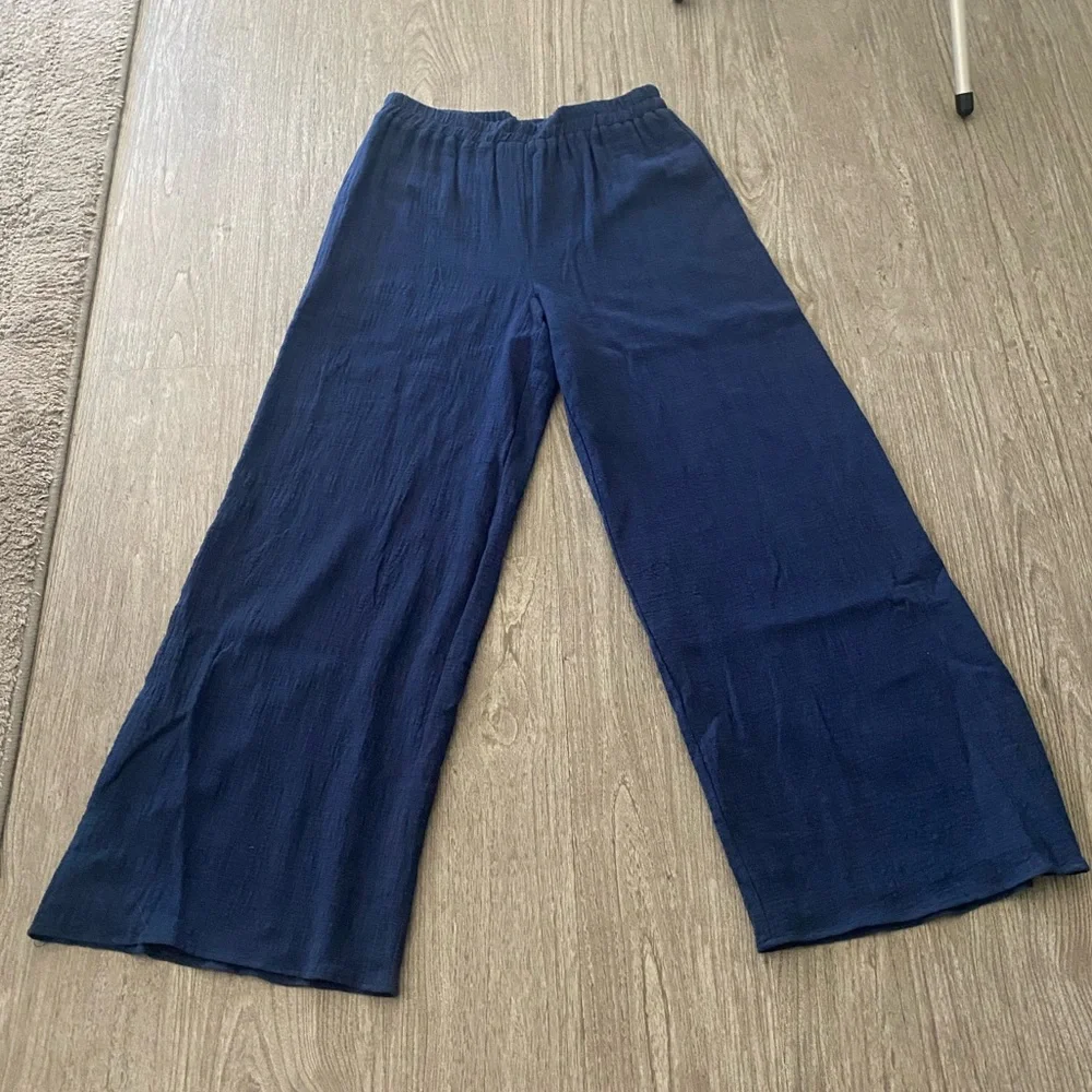 Sadie & Sage Gauze Wide Leg Pants NWT - Picture 1 of 9
